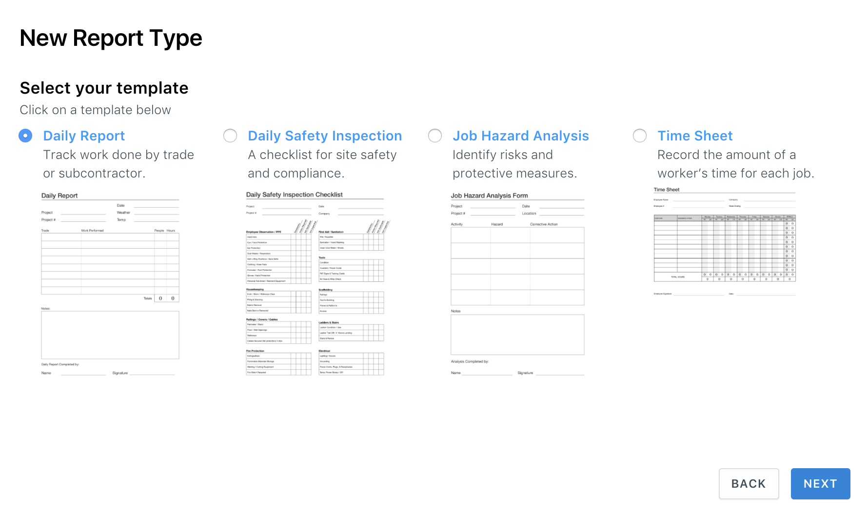 Field Report Template