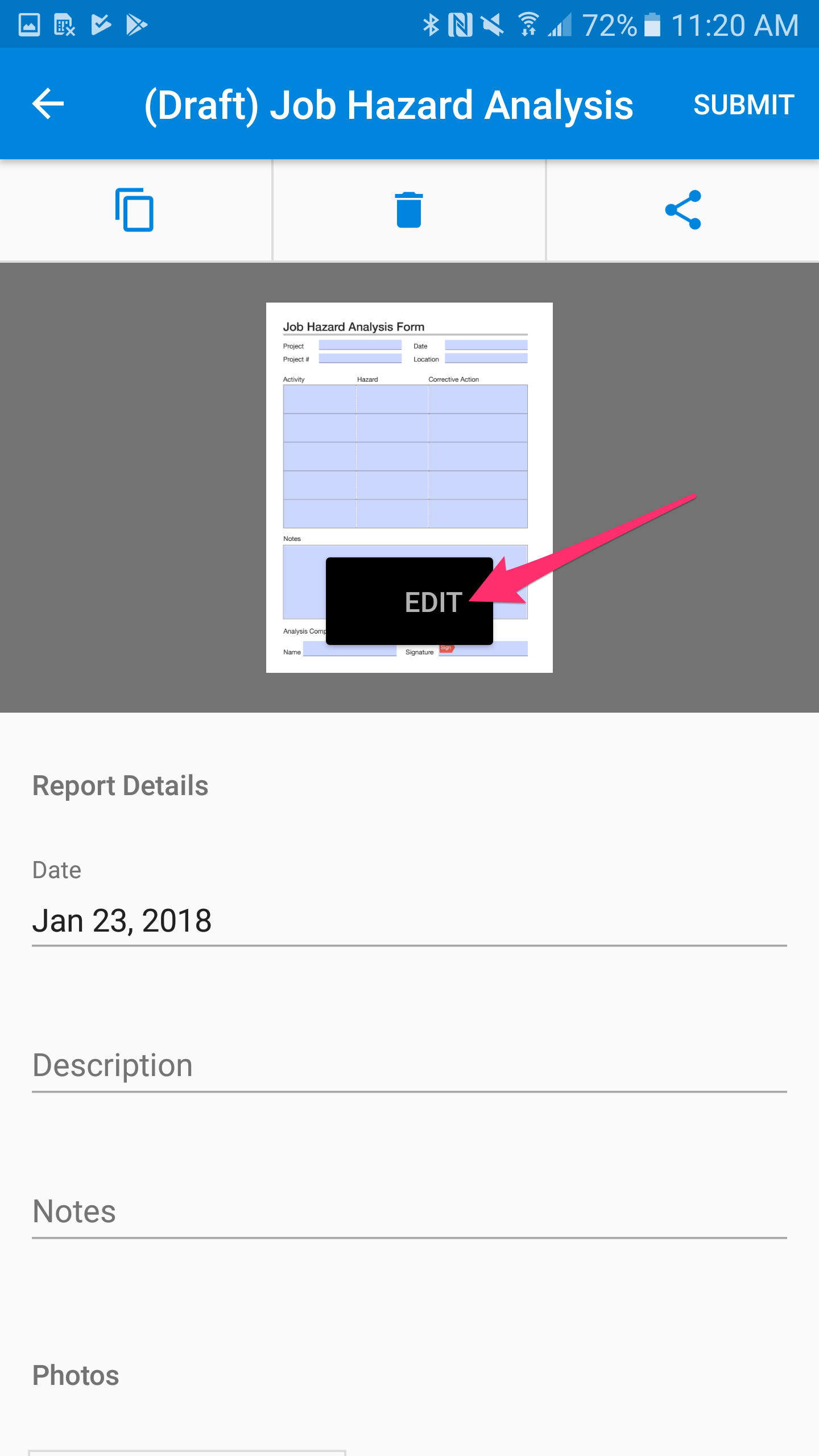 tap forms app for android