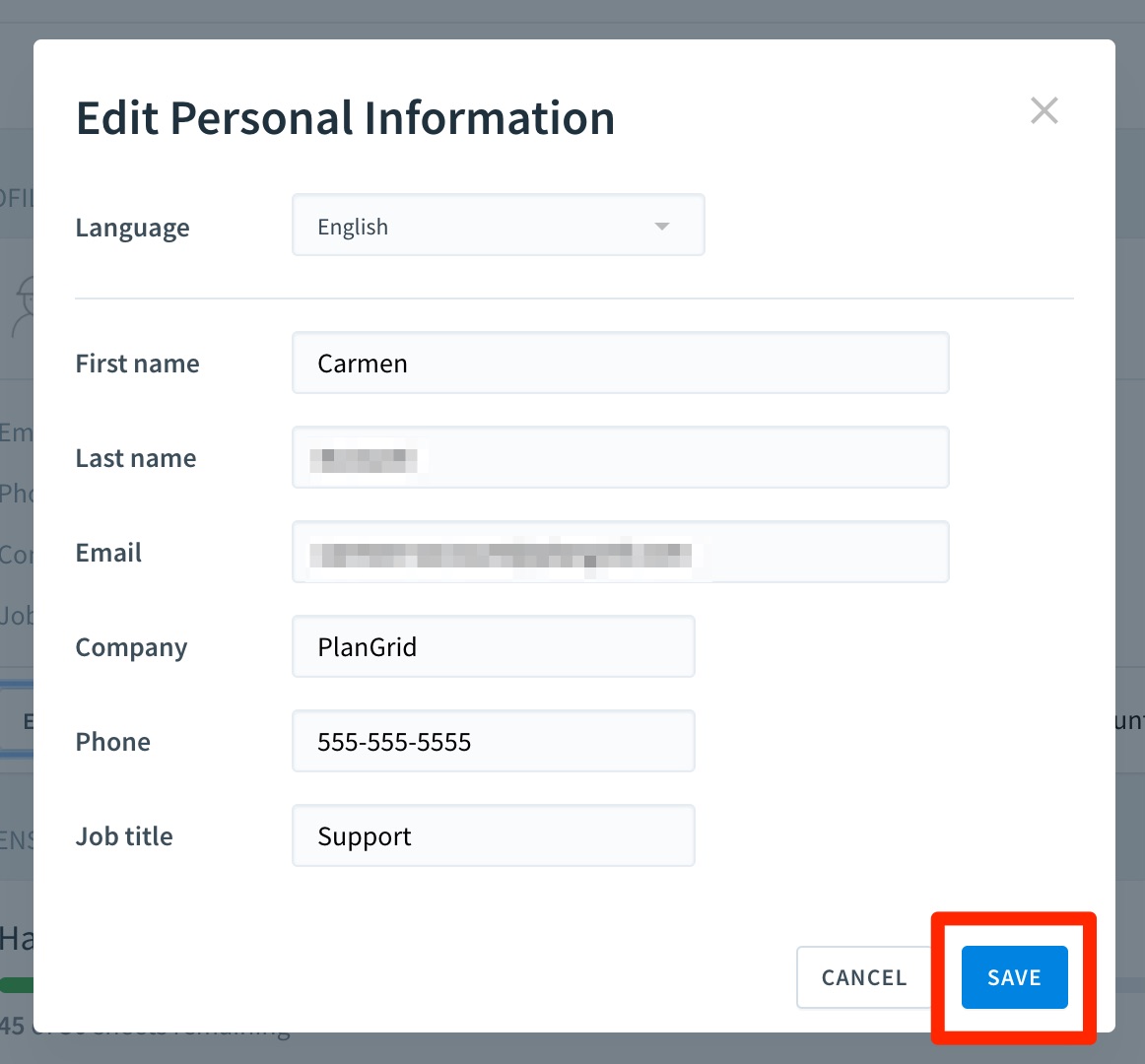 Managing Account Information