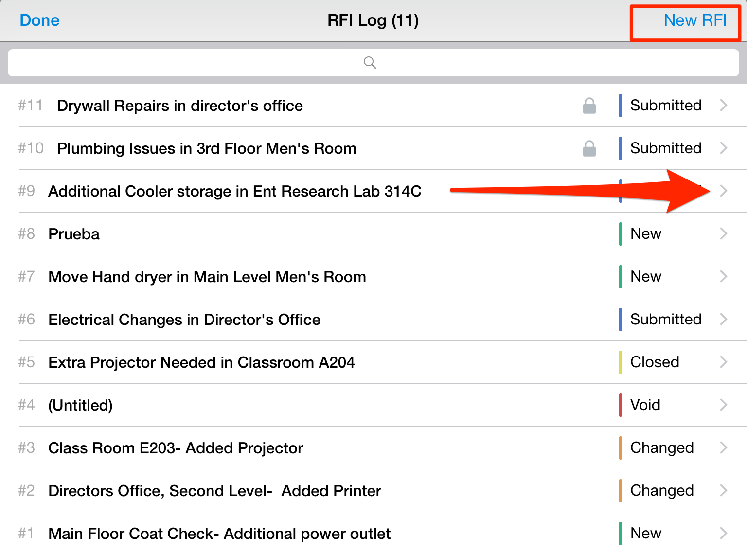 Legacy RFIs: Creating, Editing and Sharing – PlanGrid